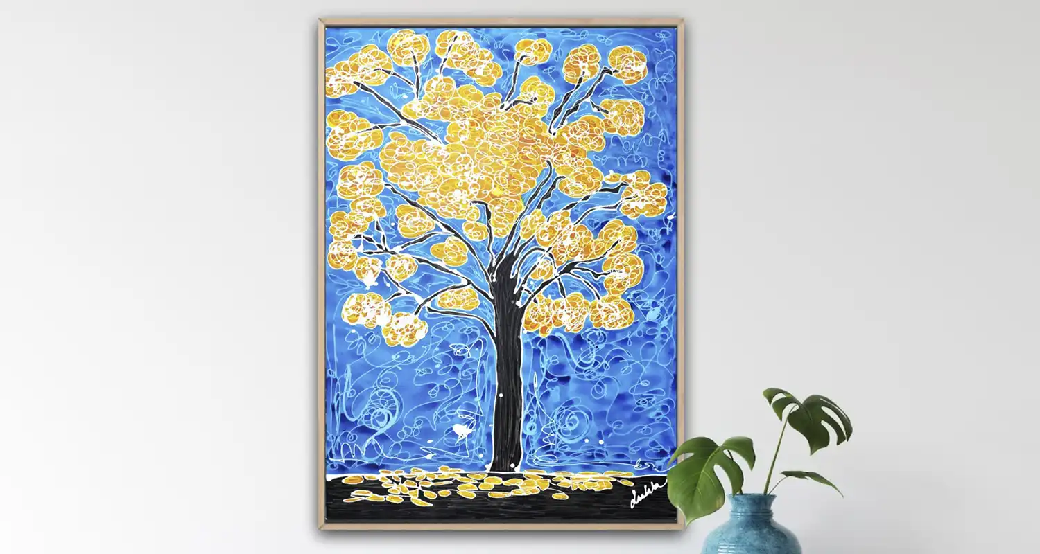 luwa quadro ipê amarelo